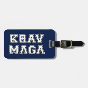 Krav Maga Luggage Tag