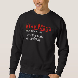 Krav maga martial arts close combat defence mma fi sweatshirt