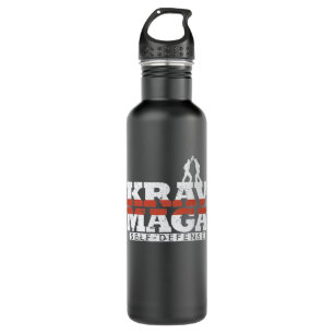 Krav Maga Selbstverteidigung Nahkampf 710 Ml Water Bottle