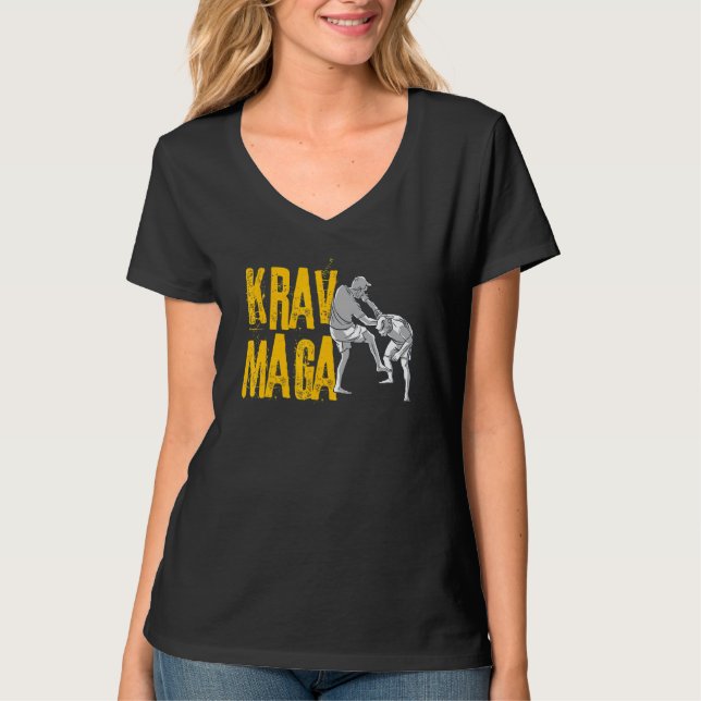 Krav Maga Self-Defence T-Shirt (Front)
