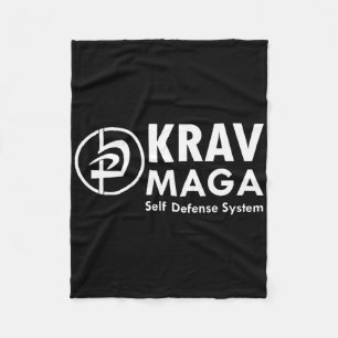 Krav Mega Martial Arts Self Defence Fleece Blanket