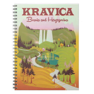 Kravica Waterfalls Bosnia and Herzegovina Notebook