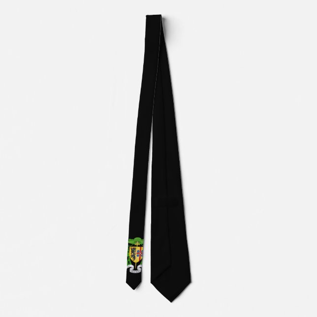 Krawatte mit Wappen von Erzbischof Lefebvre Tie (Back)