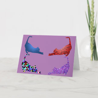 Krazy CrystalKatz Custom Greeting cards