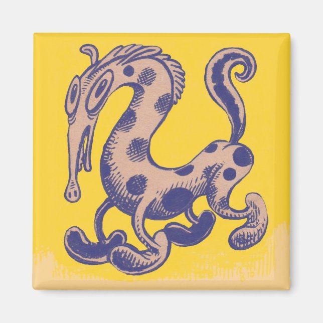 Krazy Horse! magnet (Front)