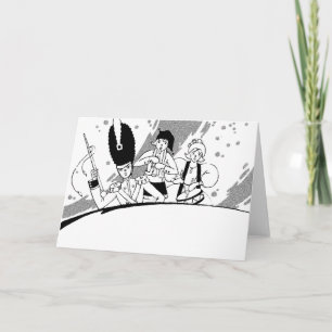 Krazy Snowdrift Drum Major & Krew Card