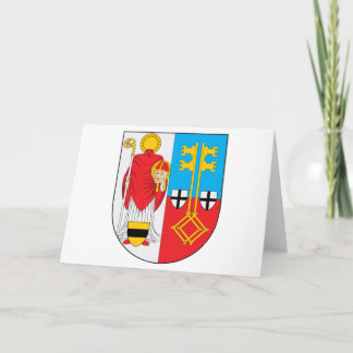 Krefeld Coat of Arms Greeting Card