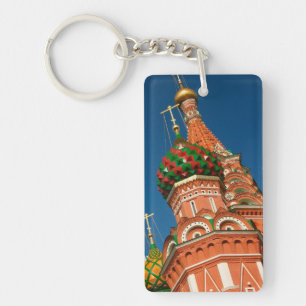 Kremlin, Vasiliy Blessed Moscow, Russia Key Ring