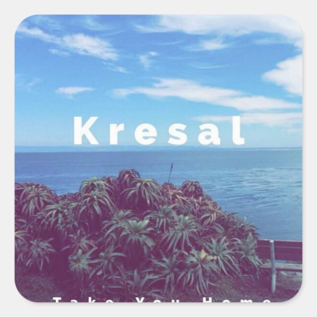 Kresal Take you home sticker (Front)