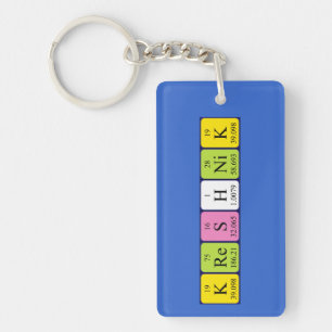 Kreshnik periodic table name keyring