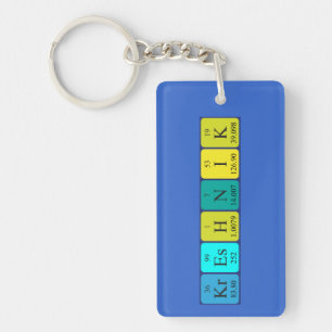 Kreshnik periodic table name keyring