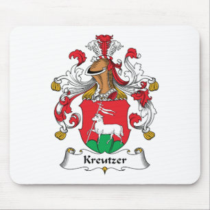 Kreutzer Family Crest Mouse Mat