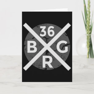 Kreuzberg 36 Berlin Motif Xberg 36 Berlin Long Sle Card