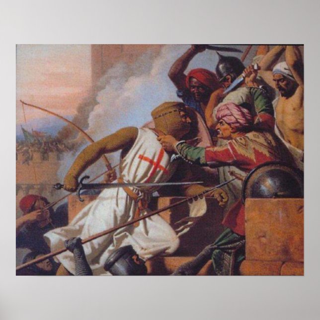 Kreuzritter gegen Sarazenen Poster (Front)