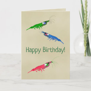 Krill Happy Birthday Card