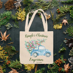 Kringle's Christmas Emporium Tote Bag<br><div class="desc">The village next door to CozyBun Forest has just a few shops so one can stock up on cosy supplies.  As you leave CozyBun Forest take your first right and Kringle's Christma Emporium can be found at 1225 Merry Ln.</div>