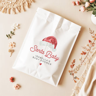 KRIS Cute and Modern Santa Baby Shower Favour Bags