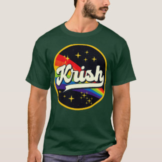 Krish Rainbow In Space Vintage Style T-Shirt