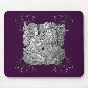 Krishna and Radha Mouse Mat