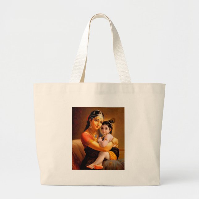 krishna large tote bag (Front)