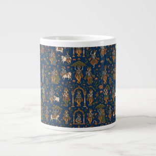 Krishna Pattern Large Coffee Mug