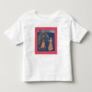 Krishna playing a flute, from the 'Vahula Toddler T-Shirt