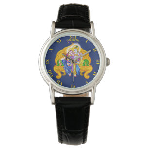 Krishna Radha Vigneshwara Psychedelic Hinduism Watch