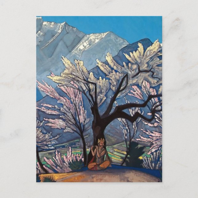 “Krishna - Spring in Kulu” by Nicholas Roerich Postcard (Front)