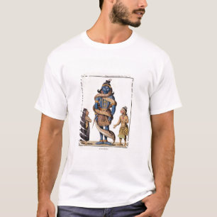 Krishna squeezed by the Kaliya Serpent, from 'Voya T-Shirt