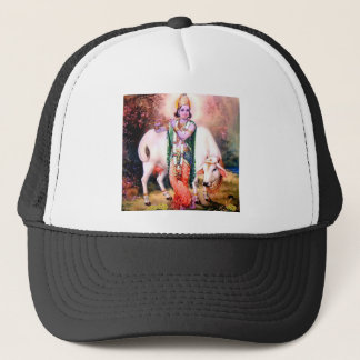 krishna trucker hat