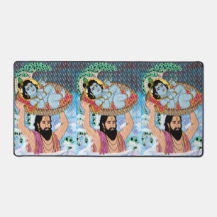 Krishna & Vasudeva Desk Mat