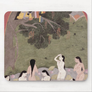 Krishna with the Cow Girls' clothes, Mouse Mat