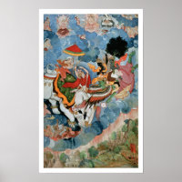 Krishna's combat with Indra, c.1590