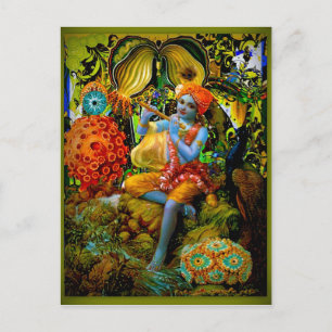 Krishna's Flute Postcard