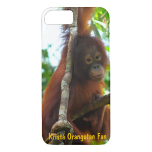 Krista Orangutan Official Fan Club Photo iPhone 8/7 Case
