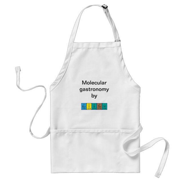 Kristen periodic table name apron (Front)