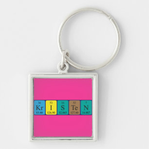 Kristen periodic table name keyring