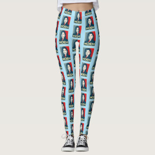 KRISTI NOEM Propaganda Poster Leggings