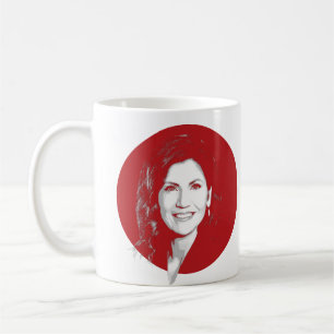 KRISTI NOEM Screened Portrait Coffee Mug