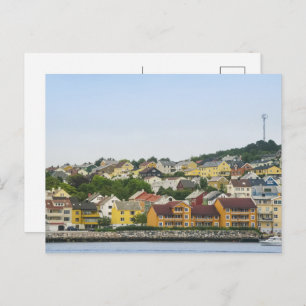 Kristiansund Norway Holiday Postcard