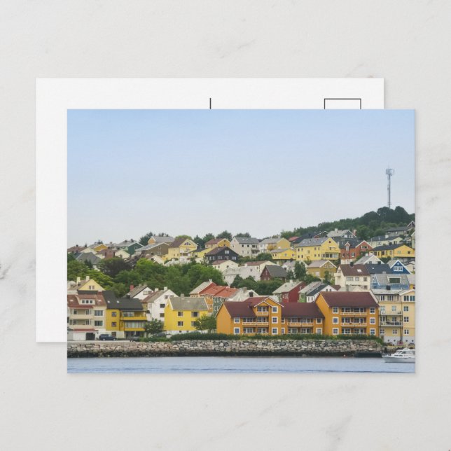 Kristiansund Norway Holiday Postcard (Front/Back)