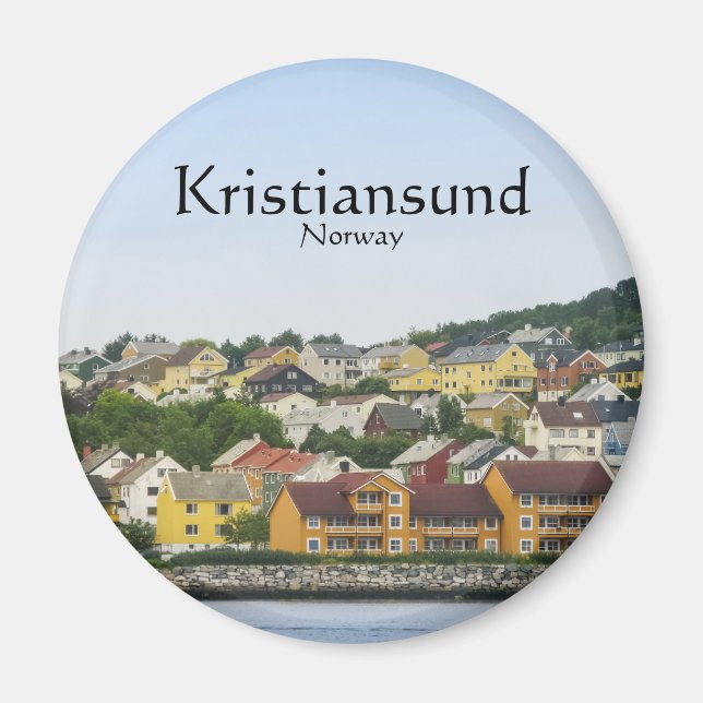 Kristiansund Norway Magnet (Front)