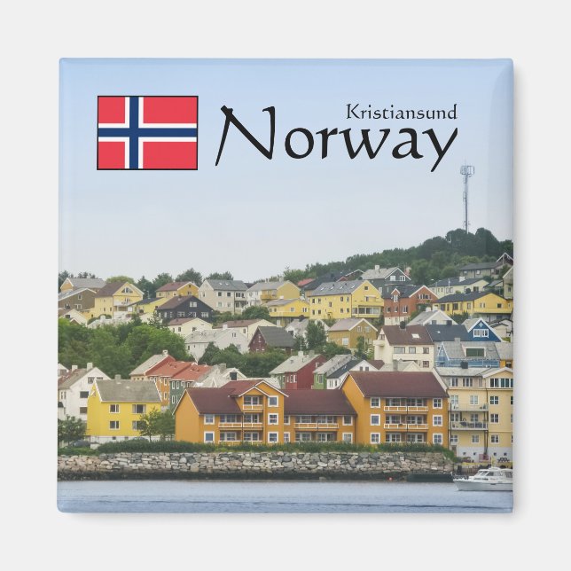 Kristiansund Norway Magnet (Front)