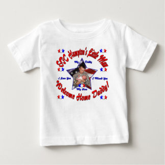 Kristie's Customised Welcome Home Daddy Shirt
