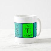 Kristin periodic table name mug (Front Right)
