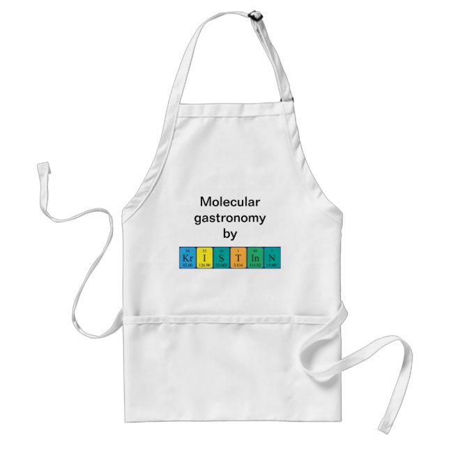 Kristinn periodic table name apron (Front)