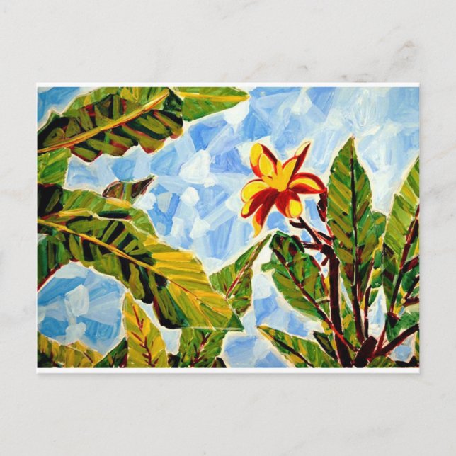 Kristin's Hawaii Art Postcard (Front)