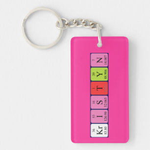 Kristyn periodic table name keyring