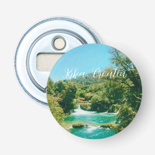 Krka, Croatia Waterfall Travel Souvenir Bottle Opener