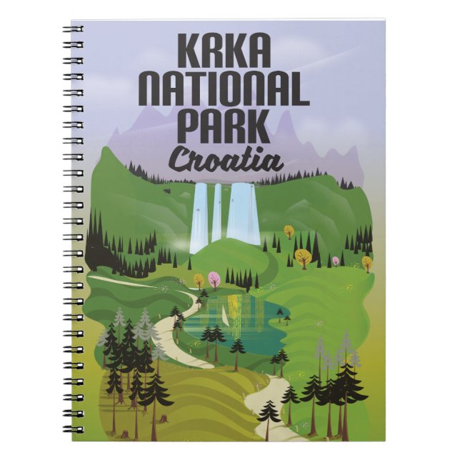 Krka National Park Croatia Notebook (Front)